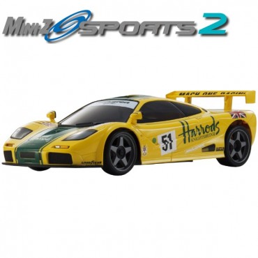 AUTOMODELO KYOSHO MINI-Z MR 03 SPORTS 2 MACLAREN F1 GTR No.51 LM 1995 ESCALA 1/27 RÁDIO 2.4GHZ KT19 KYO 32243HR-B